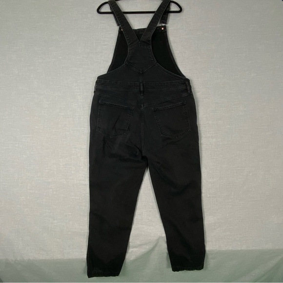 Old Navy Black Overalls Classic Denim Style - Picture 2 of 12